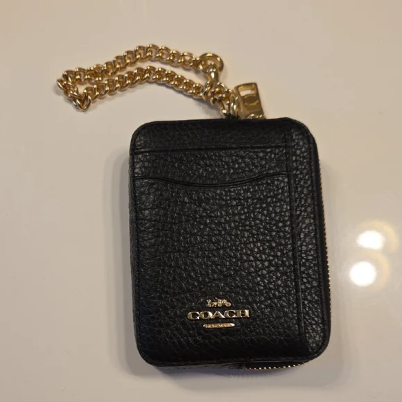 Coach Black Wallet - Picture 1 of 3